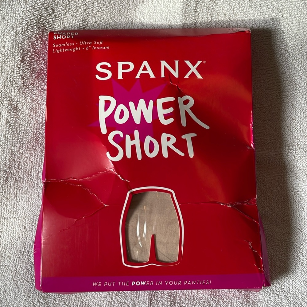 NWT Spanx Power Short - Soft Nude